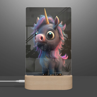 Lamp Animated unicorn