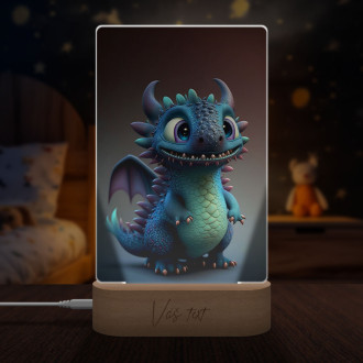 Lamp Animated dragon