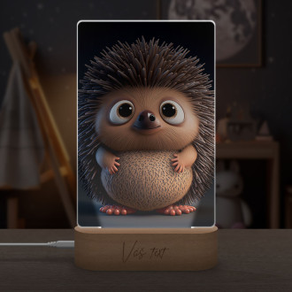 Lamp Animated hedgehog