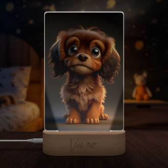 Lamp Animated dog