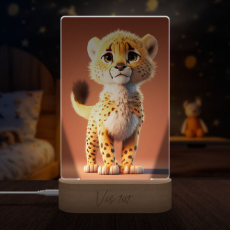 Lamp Animated cheetah