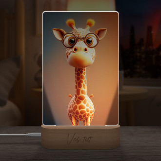 Lamp Animated giraffe
