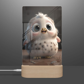 Lamp Animated white owl