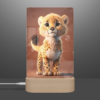 Lamp Animated cheetah