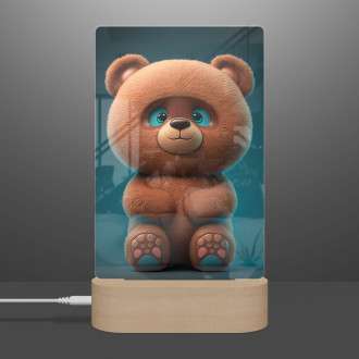 Lamp Animated teddy bear