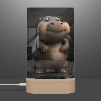 Lamp Animated hippo