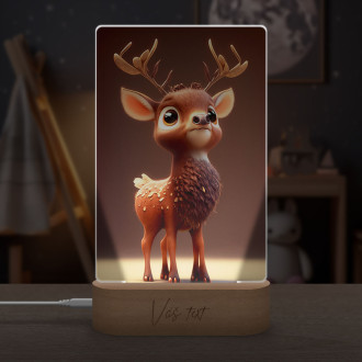 Lamp Animated fawn