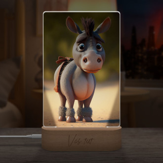 Lamp Cute donkey