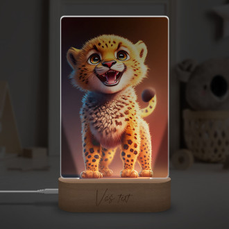 Lamp Cute cheetah