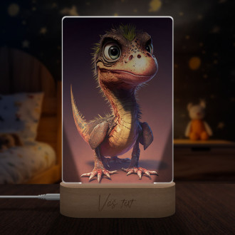 Lamp Animated dinosaur