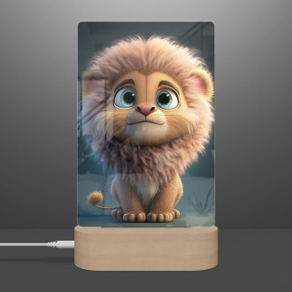 Lamp Cute little lion