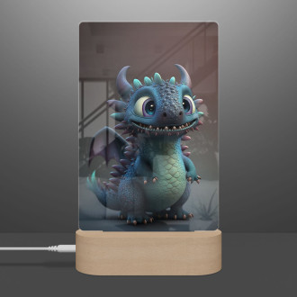 Lamp Animated dragon