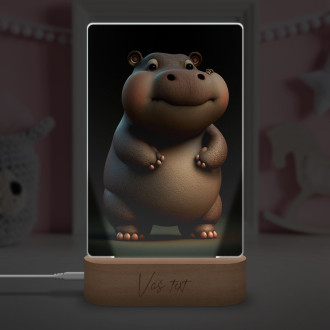 Lamp Animated hippo