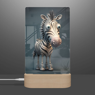 Lamp Animated zebra