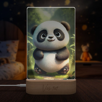 Lamp Animated panda