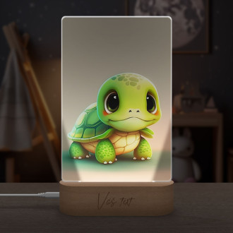 Lamp Cartoon Turtle