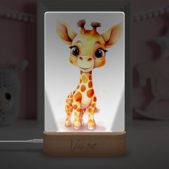 Lamp Cartoon Giraffe