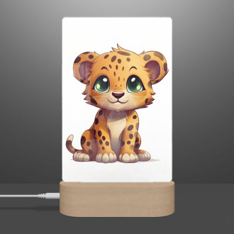 Lamp Cartoon Cheetah