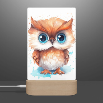 Lamp Cartoon Owl