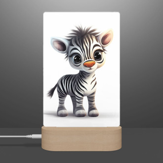 Lamp Cartoon Zebra