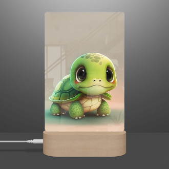 Lamp Cartoon Turtle