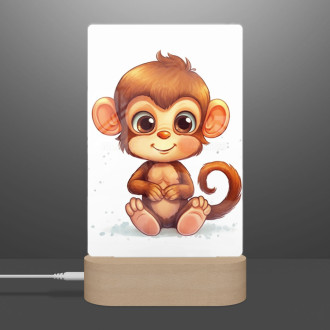 Lamp Cartoon Monkey