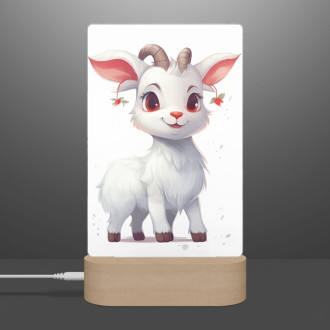 Lamp Cartoon Goat
