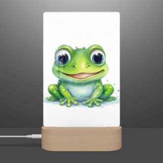 Lamp Cartoon Frog