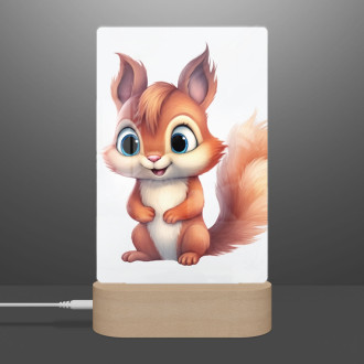 Lamp Cartoon Squirrel
