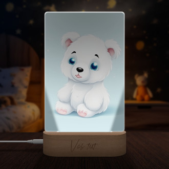 Lamp Cartoon Polar Bear