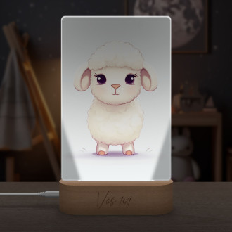 Lamp Cartoon Sheep