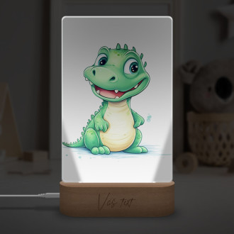 Lamp Cartoon Crocodile