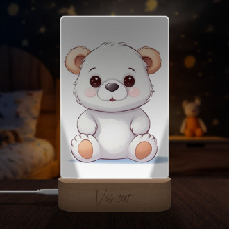 Lamp Cartoon Teddy Bear