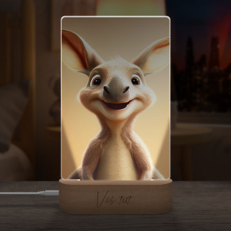 Lamp Cute animated kangaroo 1