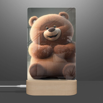 Lamp Cute animated bear