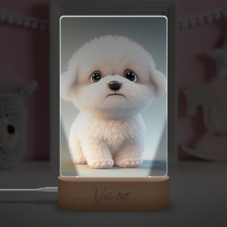 Lamp Cute animated dog 1