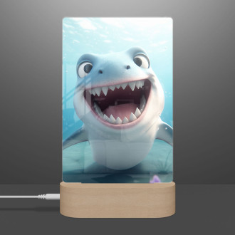 Lamp Cute cartoon shark 1