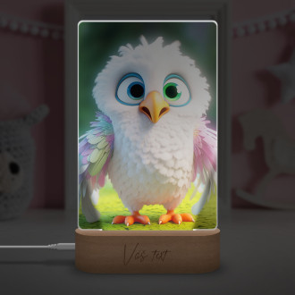 Lamp Cute animated eagle