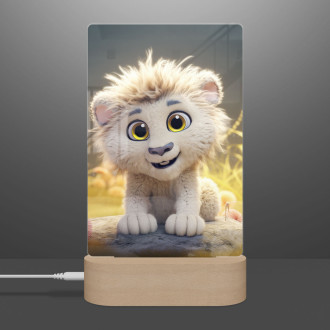 Lamp Cute animated lion