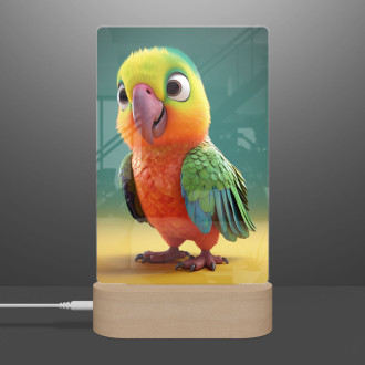 Lamp Cute animated parrot 1