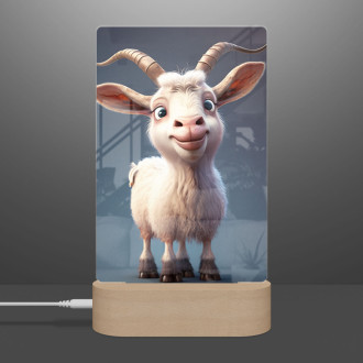 Lamp Cute animated goat 2