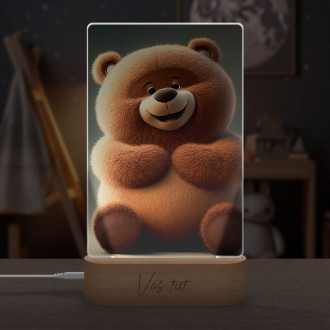 Lamp Cute animated bear