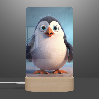 Lamp Cute animated penguin 1