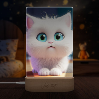 Lamp Cute animated cat 2