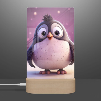 Lamp Cute animated penguin