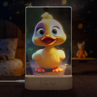Lamp Cute animated duck