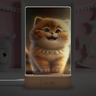 Lamp Cute animated cat 3