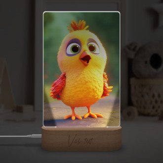 Lamp Cute animated chicken