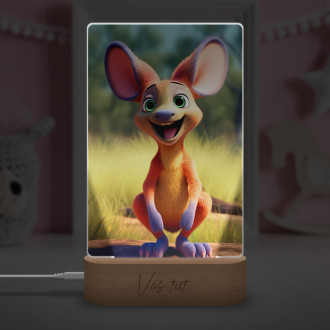 Lamp Cute animated kangaroo