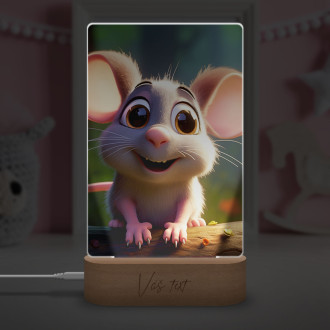 Lamp Cute animated mouse